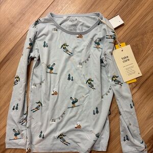 Kyte BABY Ski Print Pajama set BNWT